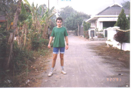 Eric in Yogyakarta-Indonesia-1991