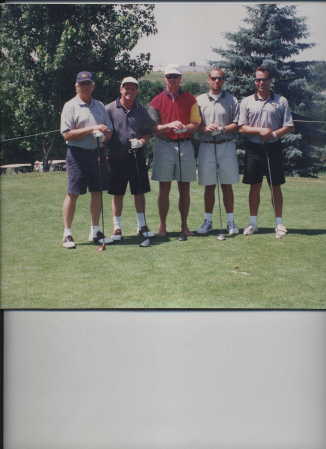 Playing golf with "Jimmie Mack" Jim McMahon