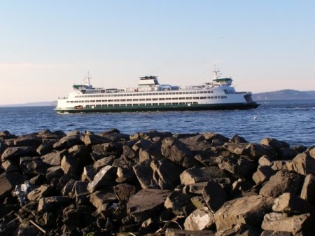 washington state ferry, edmonds, wa