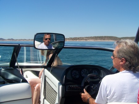 Rod on on  lake 2008