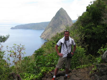 Half way up Gros Piton 2,600ft- St. Lucia 2009
