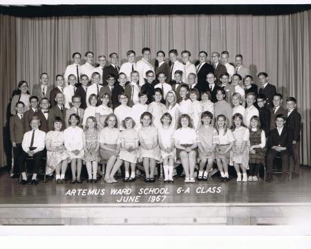 6th grade class Artemus Ward 1967