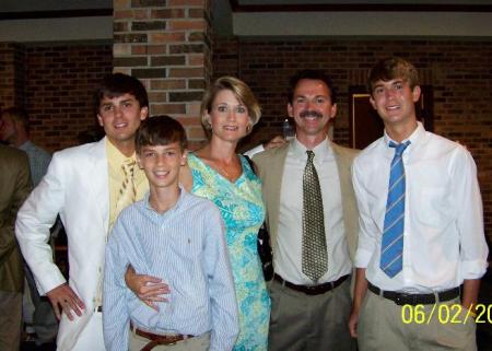 Randy Payne and family