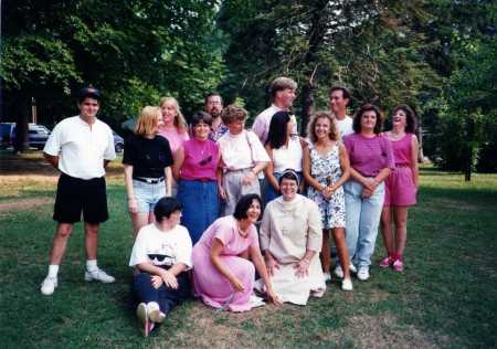 Suzanne MacDougald's album, Class of 1977 at the last reunion in 1993