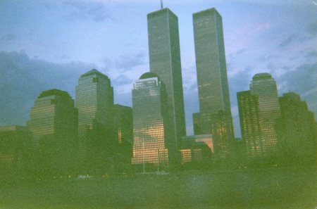 Skyline of New York City, NY before 911