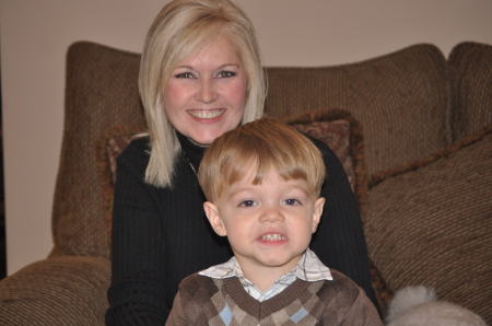 My sister, Gail and great nephew,Hunter Horton