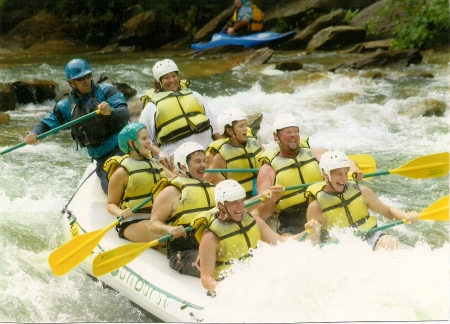 Family White Water Trip