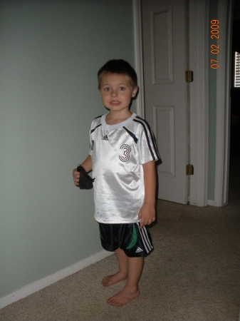 Zackary Glass, 4 years old - grandson