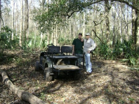 Playing Golf at Cow ISland