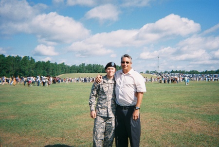 My son Josh graduating from Army boot camp