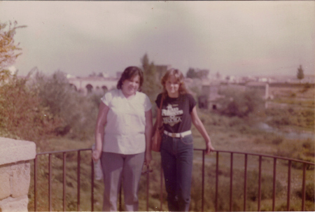 Me & Rhonda at Cordoba, Spain