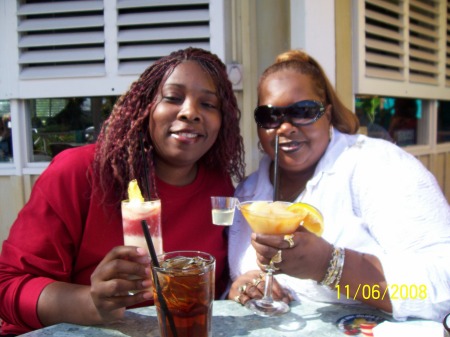 Dramesha & DeeDee in Orlando after Residency