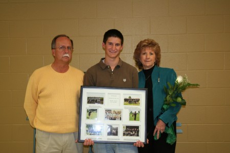 Son's Sr Night at NOHS