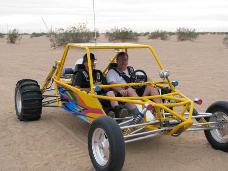 Son, Rich & I in my sandrail