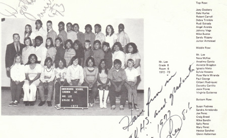 Mr. Lee's Class of 1973