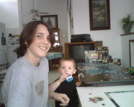 My two sons Aidan and Mitchell
