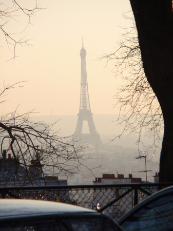 Eiffel Tower at Dusk