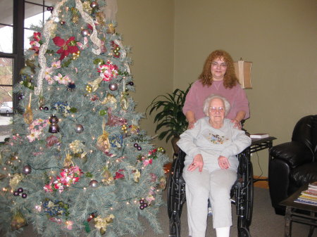 Tree in lobby of CHCC