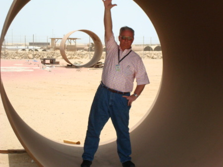 Inside a Pipe in Saudi Arabia - 2008
