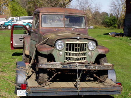 My project..... 1950 Willys Pickup