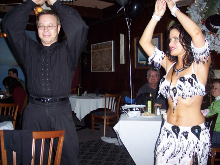 Fun with a Belly Dancer