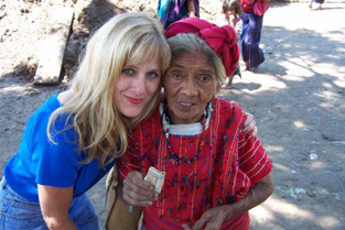 Victoria w Guatemalan lady