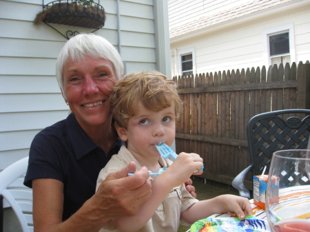 Leo and Grandma Candi