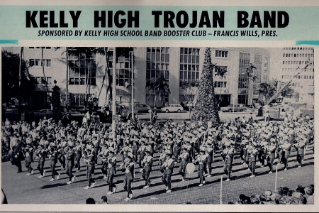 Cover of Kelly H.S. Band Calendar