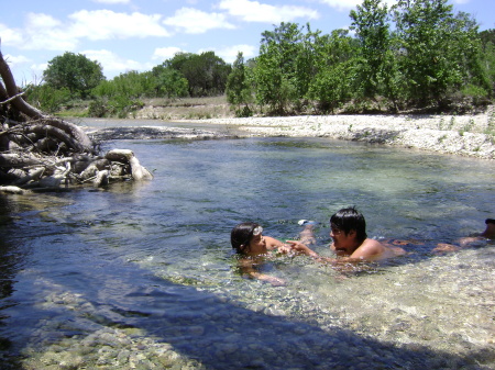 Favorite Swimming Hole on the Frio River