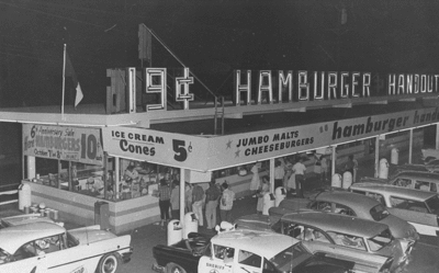 Hamburger Handout, 1950's