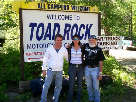 Arrival at Toad Rock 2008