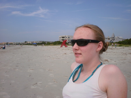 Rebecca on St. Simons's East Beach