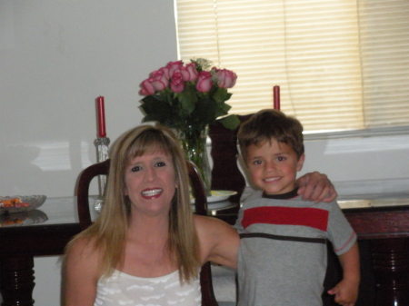 Me and Andrew on Mother's Day - 2009