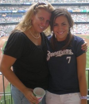 shanna and mom brewer game