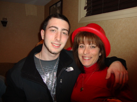 Me and My Son Mark on New Years 2009