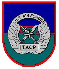 TACP Badge worn on Black Baret.