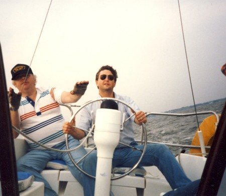 Tony Racing on Long Island Sound NY