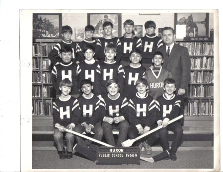 school hockey team