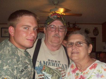 Robby, Grandpa and Grandma