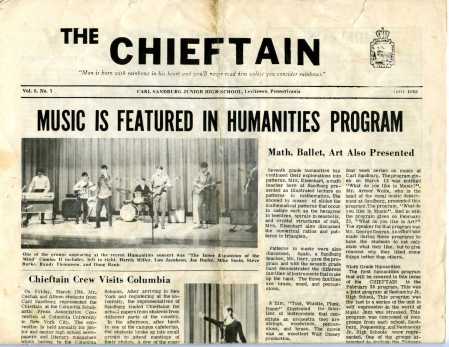 Randall Thompson's album, The Chieftain School Paper