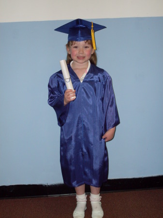 Sarah's preschool graduation, 2009