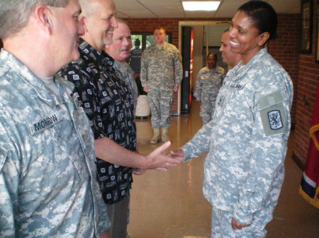 Valerie's Promotion to Sergeant Fisrt Class