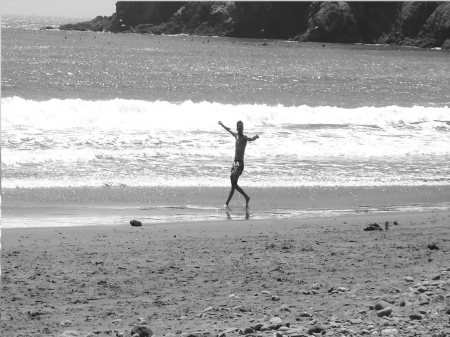 Man on Beach