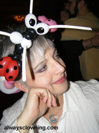 janie in love bug hat