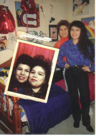 Me & My sister in 1994