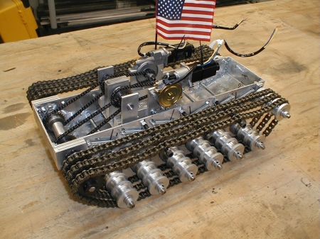 1-10th scale RC tank model I am building