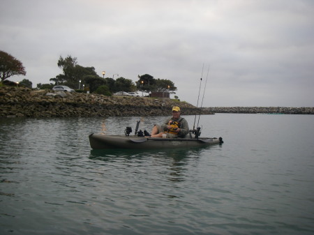 New fishing kayak