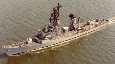 My first ship - USS Lawrence (DDG-4)