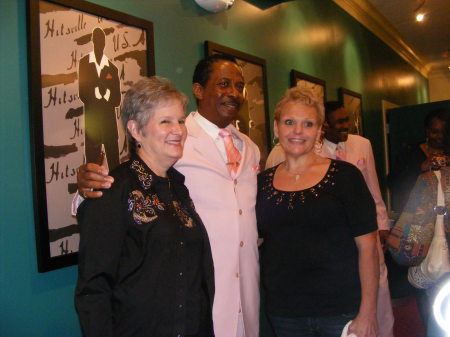 Lois and me with one of the TEMPTATIONS
