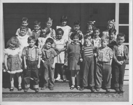 1952 Kindergarden class Hillcrest